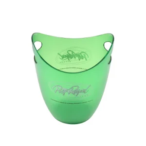 Ice Bucket Clear Acrylic Tub Wine Cooler For Parties Bars with Handle